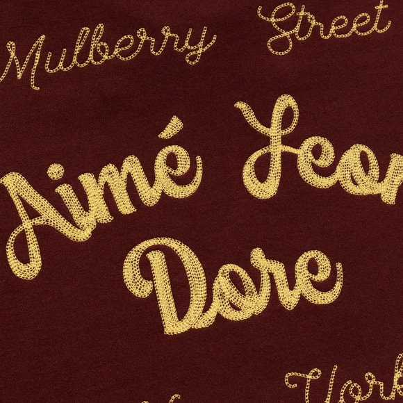 Aime Leon Dore Chain Stitch Quarter Zip Sweatshirt F/W 21 - Picture 4 of 5